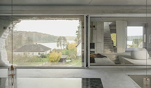 berlin location concrete brutalismus villa house plush74 2