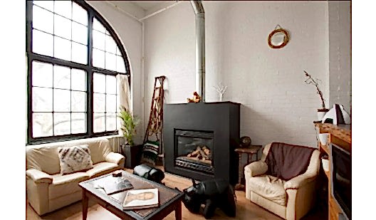plush74 large bright loft with arched window toronto 1