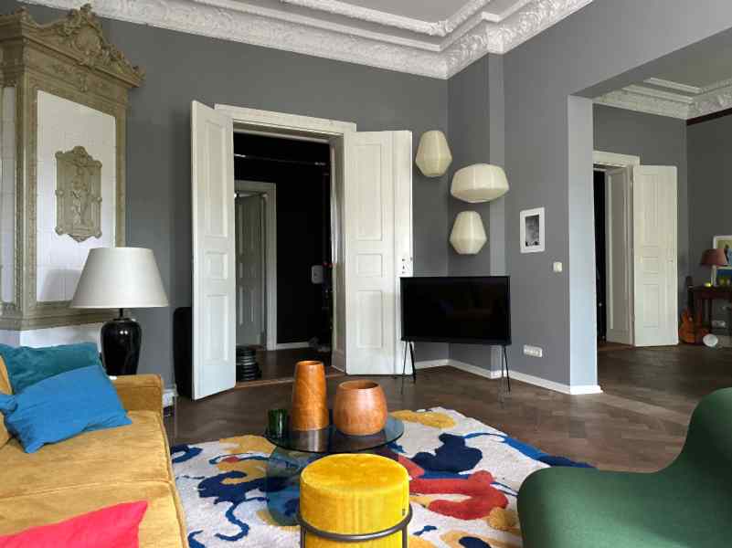 plush74 muted colours apartment berlin 26