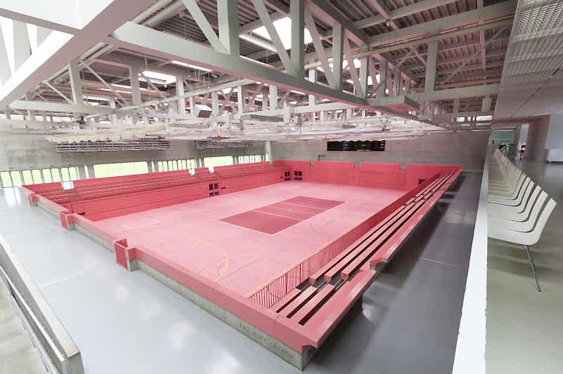 plush74 pink gym arena stuttgart 2